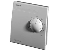 QAA27 Датчик температуры комнатный ,LG-Ni 1000, 0…+50°С, с регулятором°Ставки +/-3К Siemens
