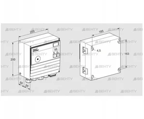 BCU460-3/1LR8GBB1/1 (88611695) Блок управления горением Kromschroder