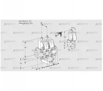 VCH2E40R/40R05NHEVWR/PPPP/PPBS (88105213) Клапан с регулятором расхода Kromschroder