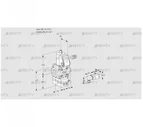 VAD115R/NW-100B (88021137) Газовый клапан с регулятором давления Kromschroder