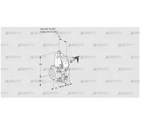 VAS110R/NK (88000610) Газовый клапан Kromschroder