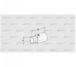 GEH 20R10 (03352507) Регулирующий кран для газа Kromschroder