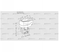 IFC120/20R05-08MMMM/40A2A (88303621) Регулирующий клапан с сервоприводом Kromschroder