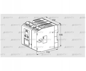 FCU500WC1F1H0K2-E (88622079) Автомат безопасности агрегатов Kromschroder