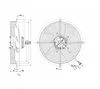 Осевой вентилятор ebmpapst S2D300AP0231