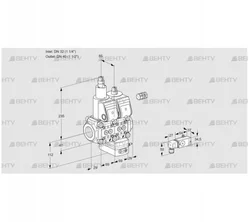 VCD2E32R/40R05LD-25WR/3--2/MMMM (88103288) Регулятор давления Kromschroder