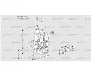 VCD2E32R/40R05LD-25WR/3--2/MMMM (88103288) Регулятор давления Kromschroder