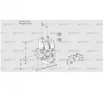 VCG1E15R/15R05NGEWR3/3-MM/PPPP (88100574) Клапан с регулятором соотношения Kromschroder