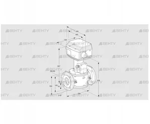 RVS 65/LF03W60S1-6 (86060305) Регулирующий клапан Kromschroder