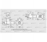 BIO 125HML-100/35-(19)E (84023013) Газовая горелка Kromschroder