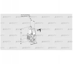 VAS2-/40R/NK (88011420) Газовый клапан Kromschroder