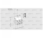 VCS3E50R/50R05NNKL6/PPPP/PPPP (88103361) Сдвоенный газовый клапан Kromschroder