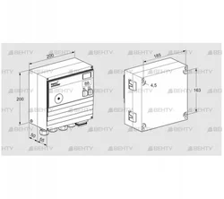 BCU460-3/1W3GBS2B1/1 (88613697) Блок управления горением Kromschroder