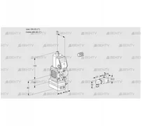 VAD1E25R/25R05FD-50WR/2-/-4 (88106948) Газовый клапан с регулятором давления Kromschroder