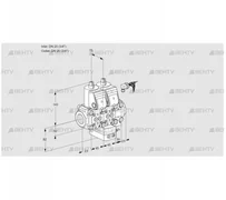 VCH1E20R/20R05NHEVWR/PPPP/PPPP (88105403) Клапан с регулятором расхода Kromschroder