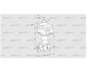 RV 2/XML10Q60S1 (86060541) Регулирующий клапан Kromschroder