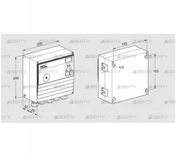 BCU460-3/1LW3GB (88612944) Блок управления горением Kromschroder