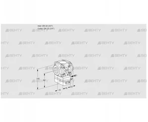 VRH120R05AE/PP/PP (88024897) Регулятор расхода Kromschroder