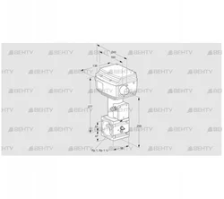 RVS 2/YML10W30S1-6 (86060032) Регулирующий клапан Kromschroder