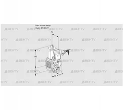 VAS1-/25R/NW (88005571) Газовый клапан Kromschroder