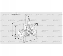 VCS2E40F/40F05NLWR8/PPPP/PPPP (88105019) Сдвоенный газовый клапан Kromschroder