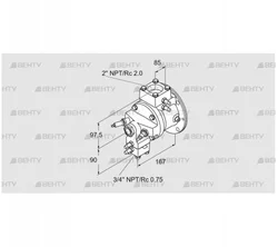 TJ28.0040-A1AHSCNB2D5XSB0 (85401003) Газовая горелка Kromschroder