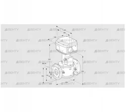 RVS 40/KF05W30S1-3 (86060220) Регулирующий клапан Kromschroder