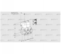 VCS1E15R/15R05NNWSL8/PPPP/PPPP (88101085) Сдвоенный газовый клапан Kromschroder