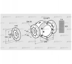 GFK 50TA40-3 (81941610) Газовый фильтр Kromschroder