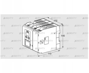 BCU570QC1F1U0K0-E (88661346) Блок управления горением Kromschroder