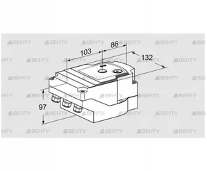 IC40SA3DR10 (88300866) Сервопривод Kromschroder