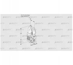 VAS2T-/50N/NQSR (88003925) Газовый клапан Kromschroder