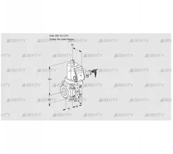 VAS115/-R/NWGR (88005995) Газовый клапан Kromschroder