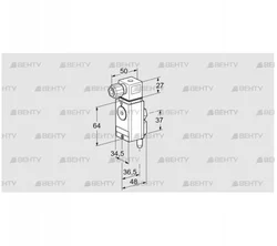 DG 60/300VC4-6W (84448934) Датчик-реле давления газа Kromschroder