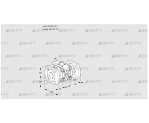 VFC350/50F05-25PPMM (88302994) Регулирующий клапан Kromschroder