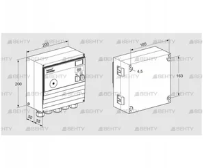 BCU460-3/1L5W8GB (88613303) Блок управления горением Kromschroder