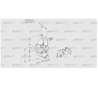 VAD125R/NW-25A (88033508) Газовый клапан с регулятором давления Kromschroder