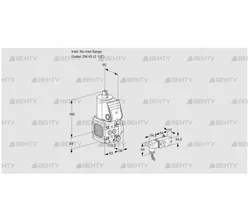 VAS3T-/65N/NQ (88011145) Газовый клапан Kromschroder