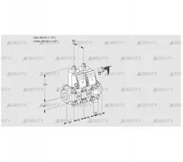 VCS2E40R/40R05NNVWR3/PPPP/PPPP (88105108) Сдвоенный газовый клапан Kromschroder