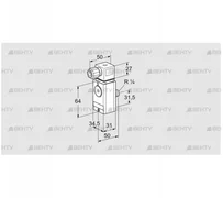 DG 150VC8-6W (84448473) Датчик-реле давления газа Kromschroder