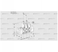 VCS3E50F/50F05NNKR3/PPPP/PPPP (88101922) Сдвоенный газовый клапан Kromschroder