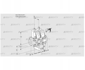 VCD1E20R/20R05ND-25VWR3/PPPP/PPPP (88105265) Регулятор давления Kromschroder