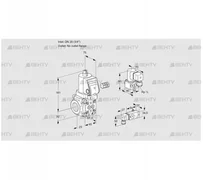 VAS120/-R/NWSR (88033165) Газовый клапан Kromschroder