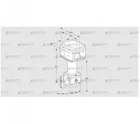 RV 2/XML10Q60E (86060591) Регулирующий клапан Kromschroder