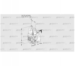 VAS2-/40F/NKGR (88011616) Газовый клапан Kromschroder