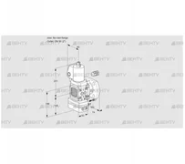 VAG3-/50F/NKGLAE (88026117) Газовый клапан с регулятором соотношения Kromschroder