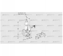 VAS240R/LW (88033756) Газовый клапан Kromschroder