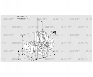 VCD2E40F/40F05F2ND-50WR/PPPP/PPPP (88104948) Регулятор давления Kromschroder