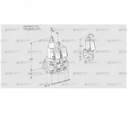 VCS2T40N/40N05LNQSR/PPPP/PPBS (88100956) Сдвоенный газовый клапан Kromschroder
