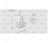 VCS2T40N/40N05LNQSR/PPPP/PPBS (88100956) Сдвоенный газовый клапан Kromschroder